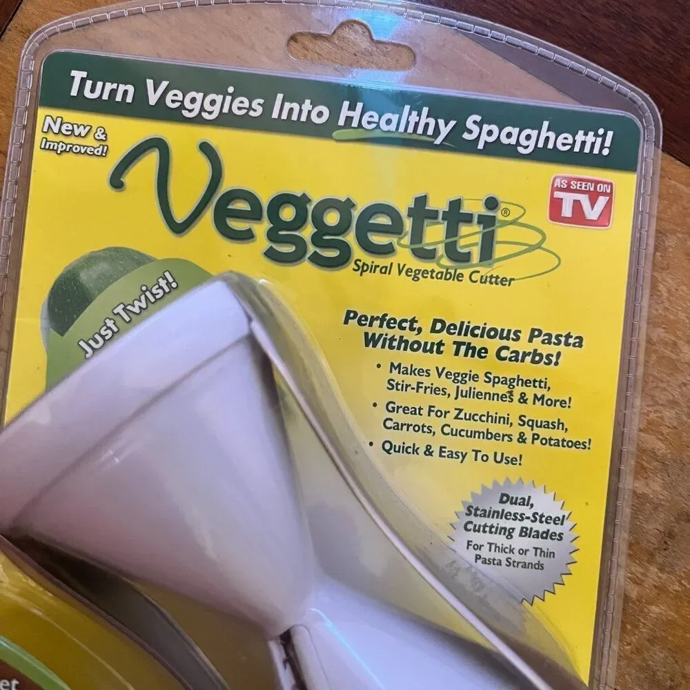 NEW Sealed Veggetti Veggie Slicer Zucchini, Squash, Cucumbers, Carrots